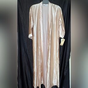 Vintage Barad & Co Satin Robe NWT Medium Made in USA Union ILGWU